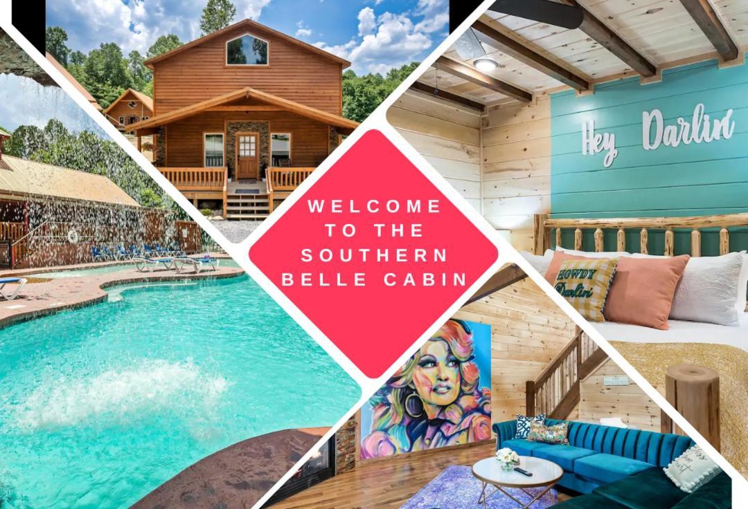 Smokiesboutiquecabins Would Love To Host You At Dolly'S Cute Cabin! 4 Suites With Private Bathrooms - Hot Tub, Fire Pit, Game Room, Resort Pool Open Memorial Day Through Labor Day! Gatlinburg Bagian luar foto